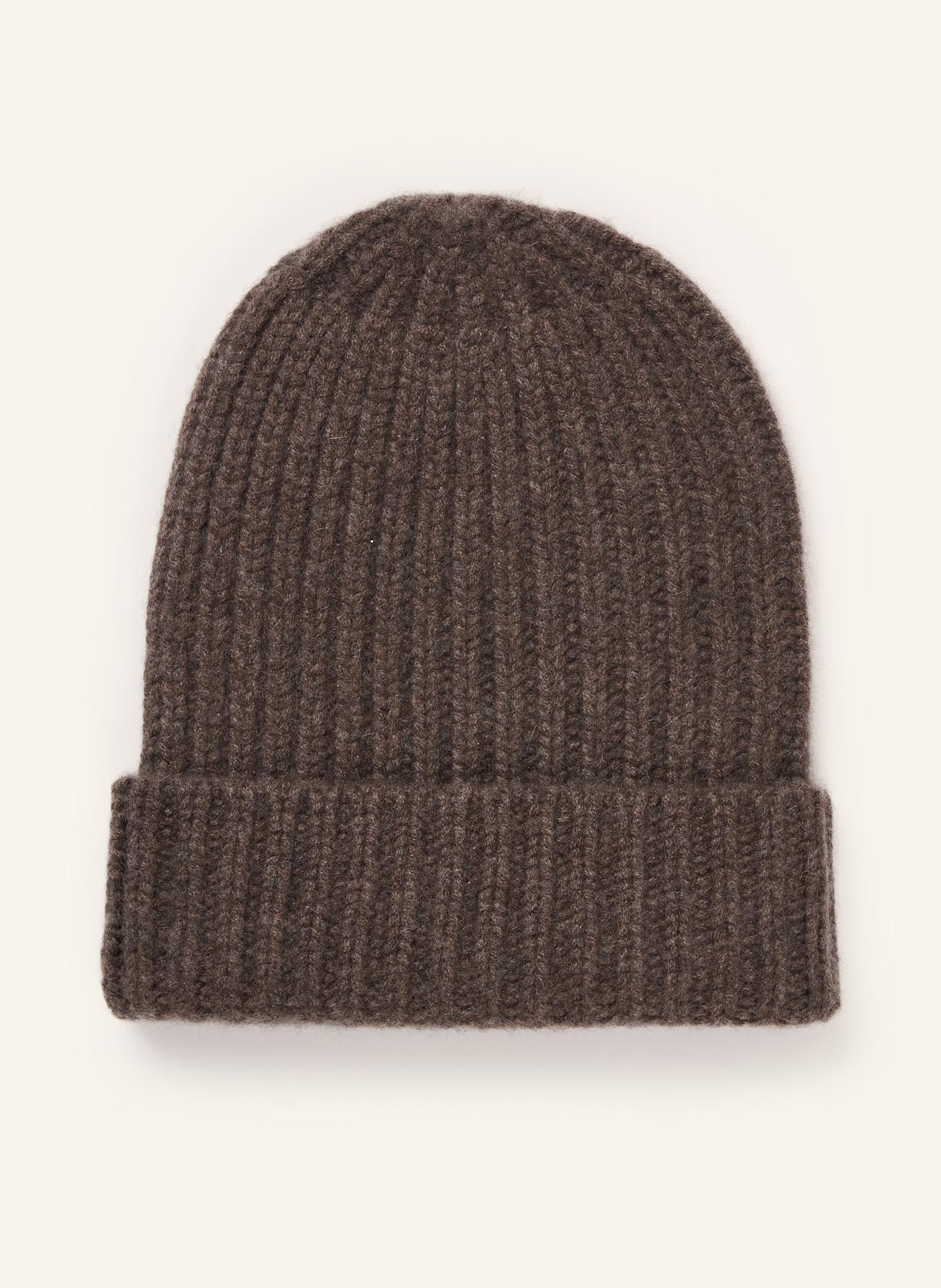 HURRAY Cashmere-Mütze: TAUPE