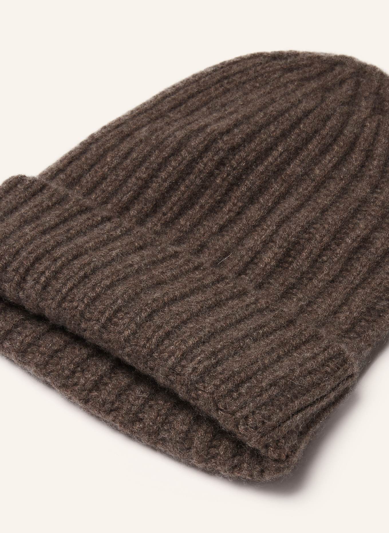 HURRAY Cashmere-Mütze: TAUPE