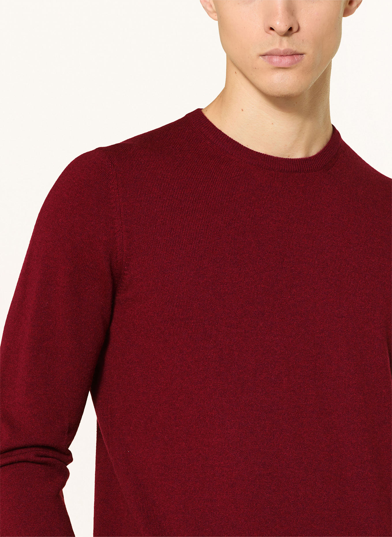 GRAN SASSO Pullover: DUNKELROT