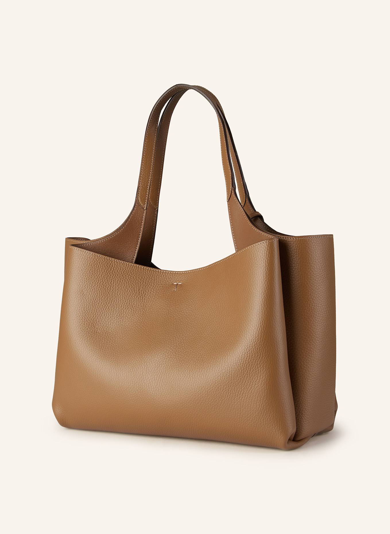 TOD'S Shopper: BROWN