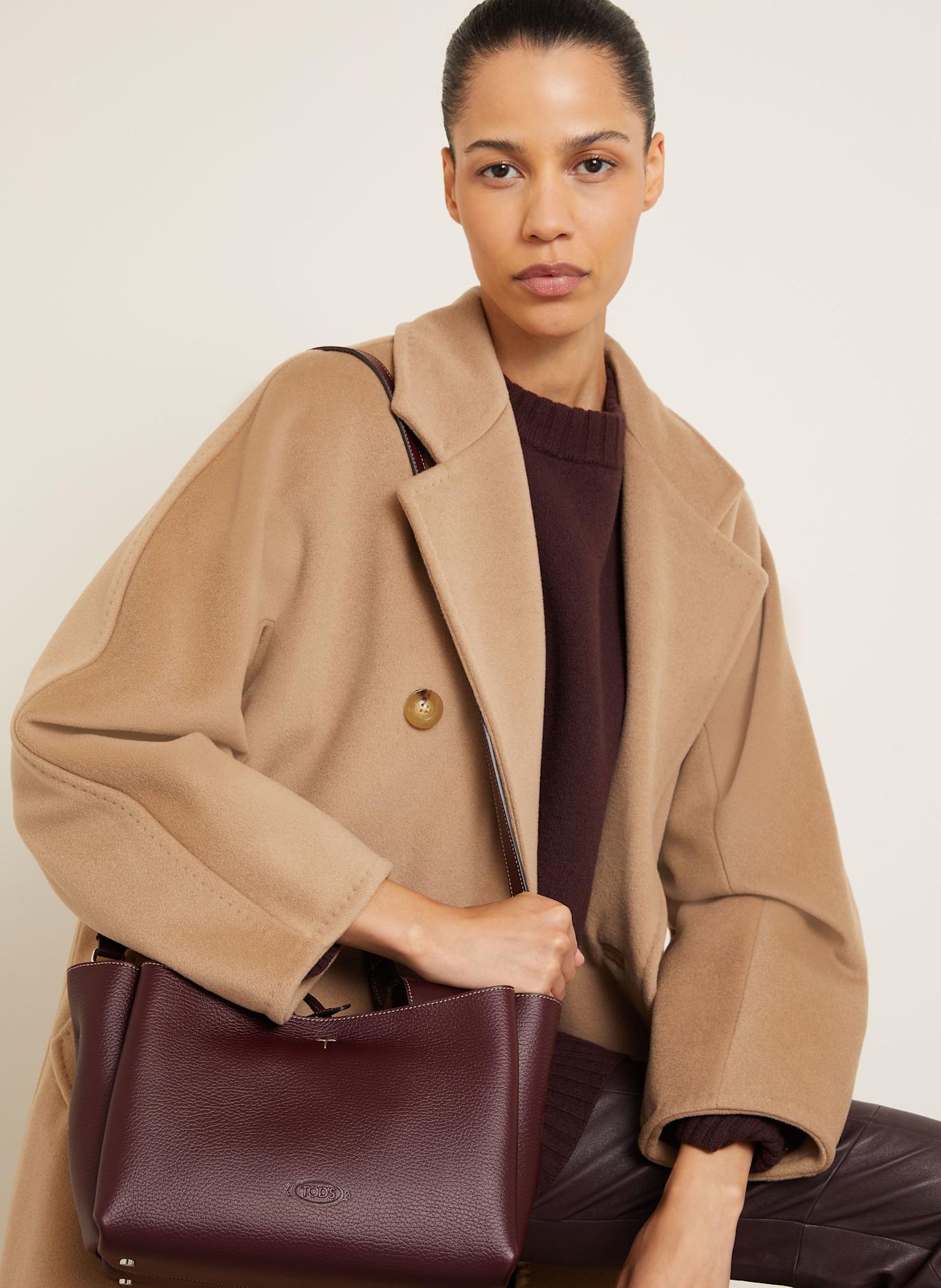 TOD'S Handtasche MINI: DUNKELROT