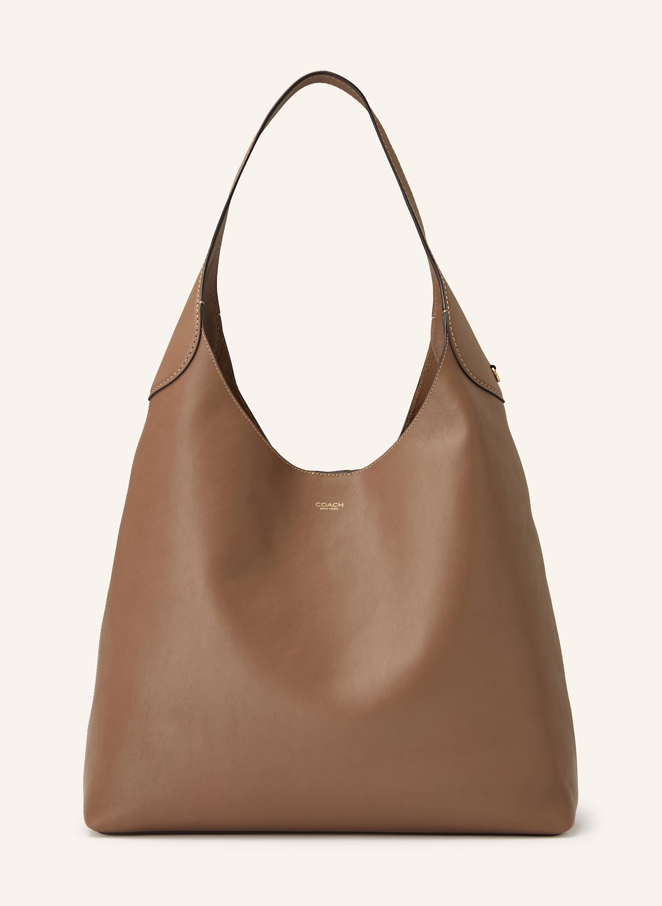 COACH Beuteltasche BROOKLYN: BEIGE / BRAUN