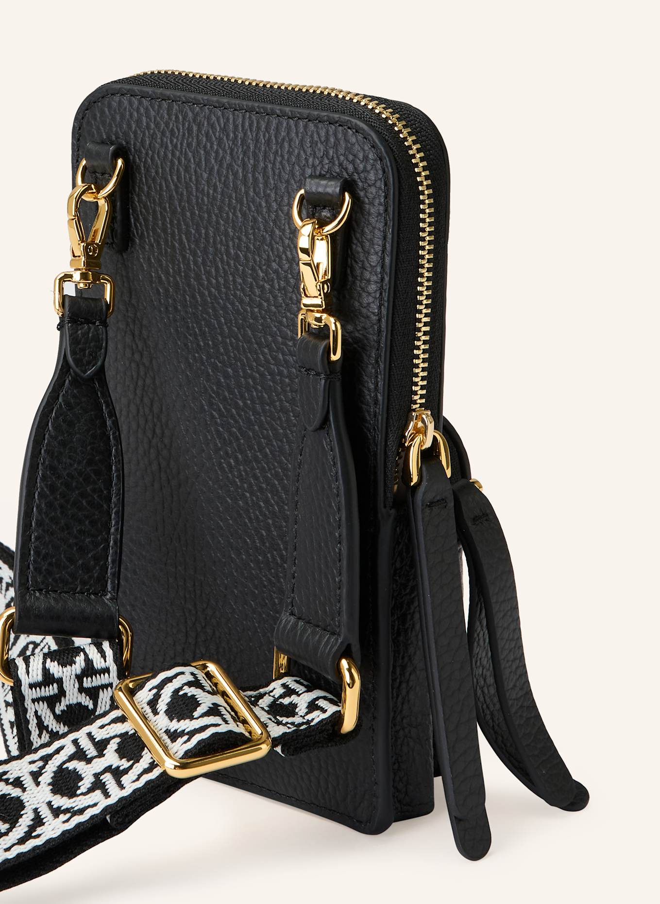 COCCINELLE Smartphone-Tasche PIXIE: SCHWARZ