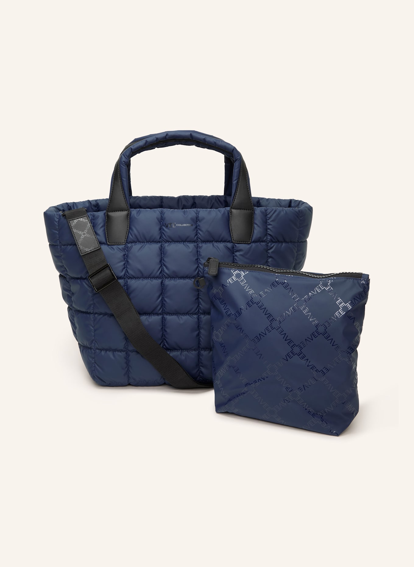 Vee Collective Shopper PORTER TOTE MEDIUM: BLAU