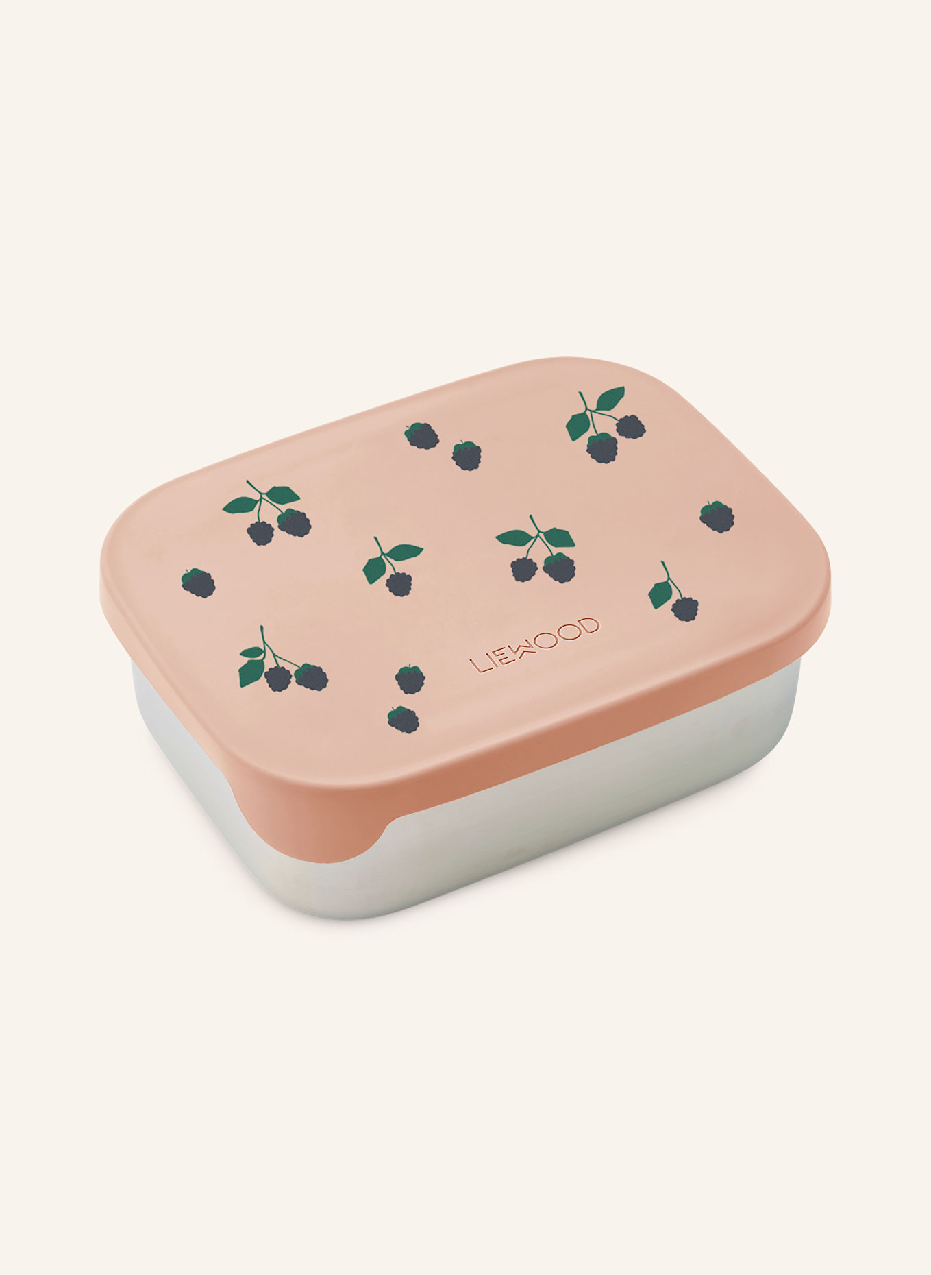 LIEWOOD Lunchbox ARTHUR: ROSÉ / SILBER