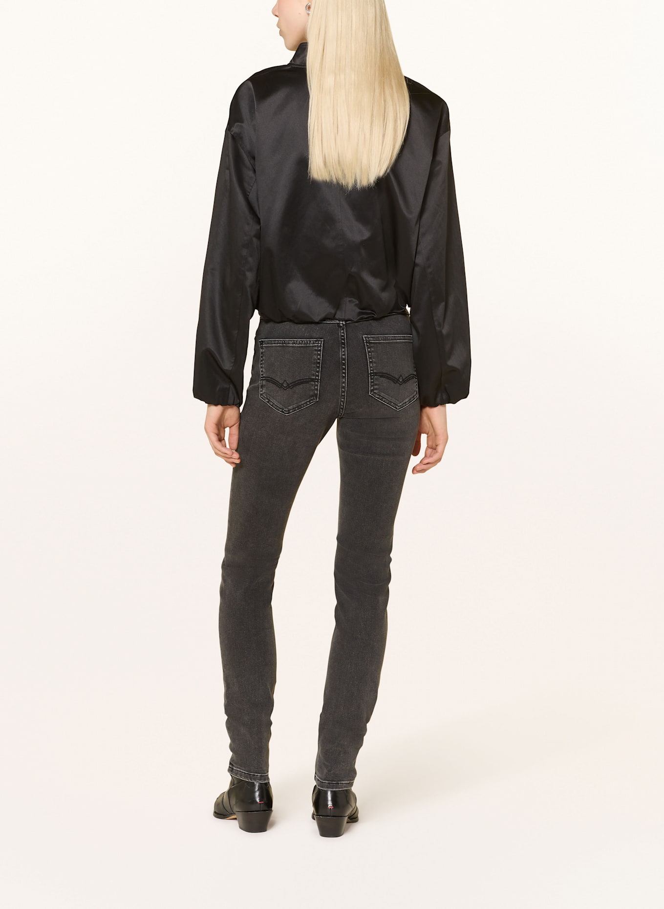 MOS MOSH Jeansy skinny MMVICE: 801 BLACK