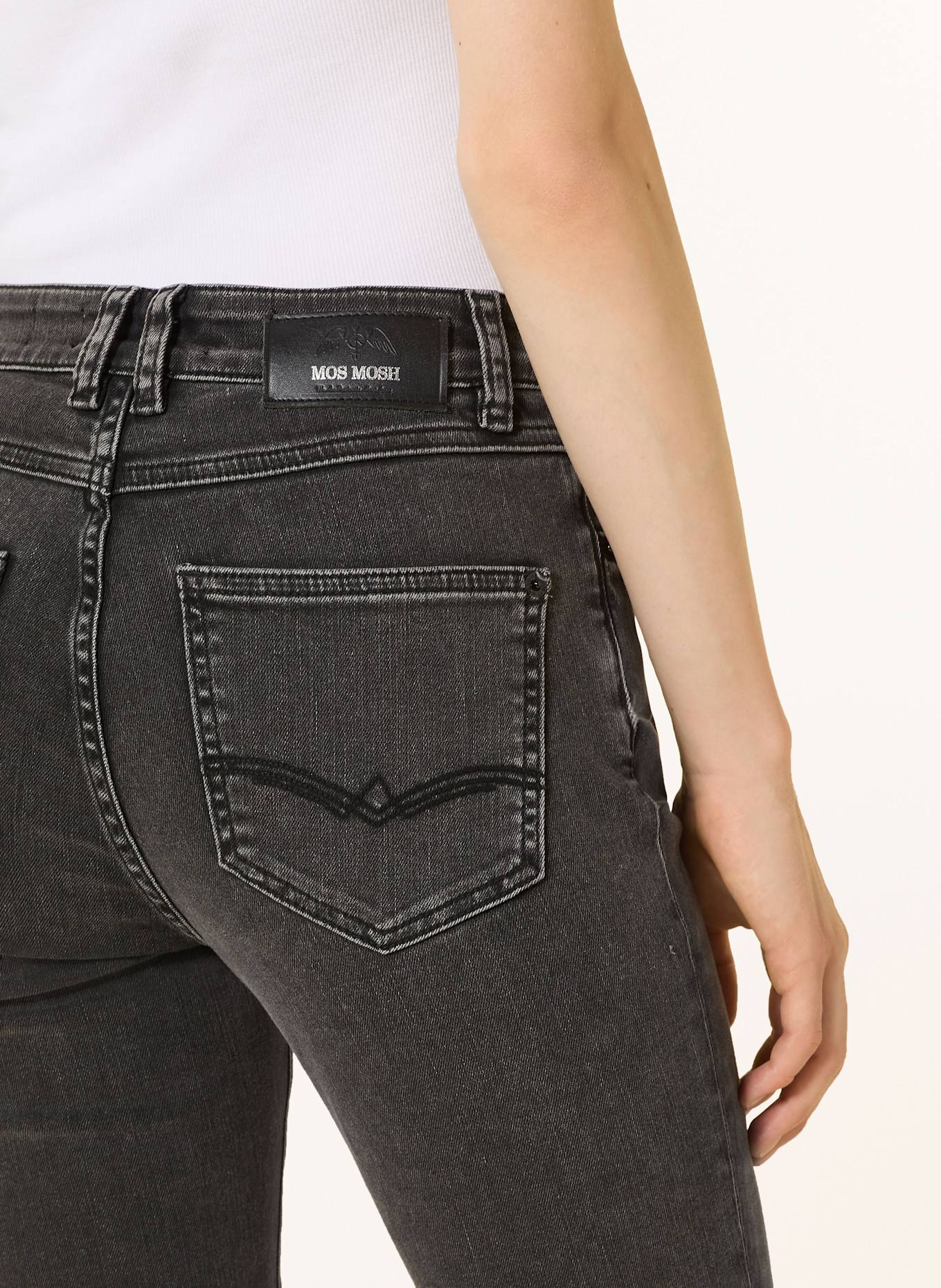 MOS MOSH Jeansy skinny MMVICE: 801 BLACK