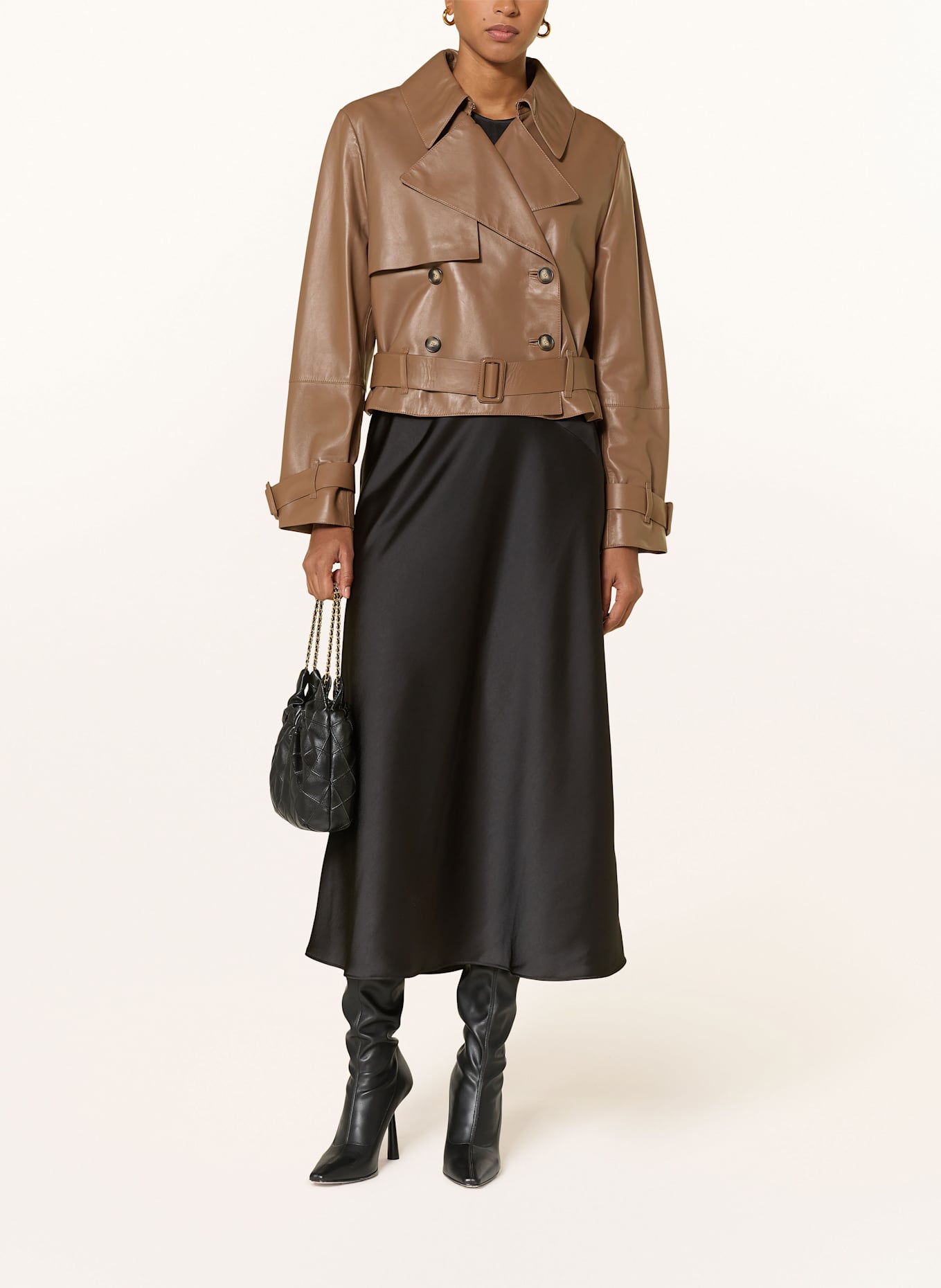 TORY BURCH Beuteltasche FLEMING: SCHWARZ