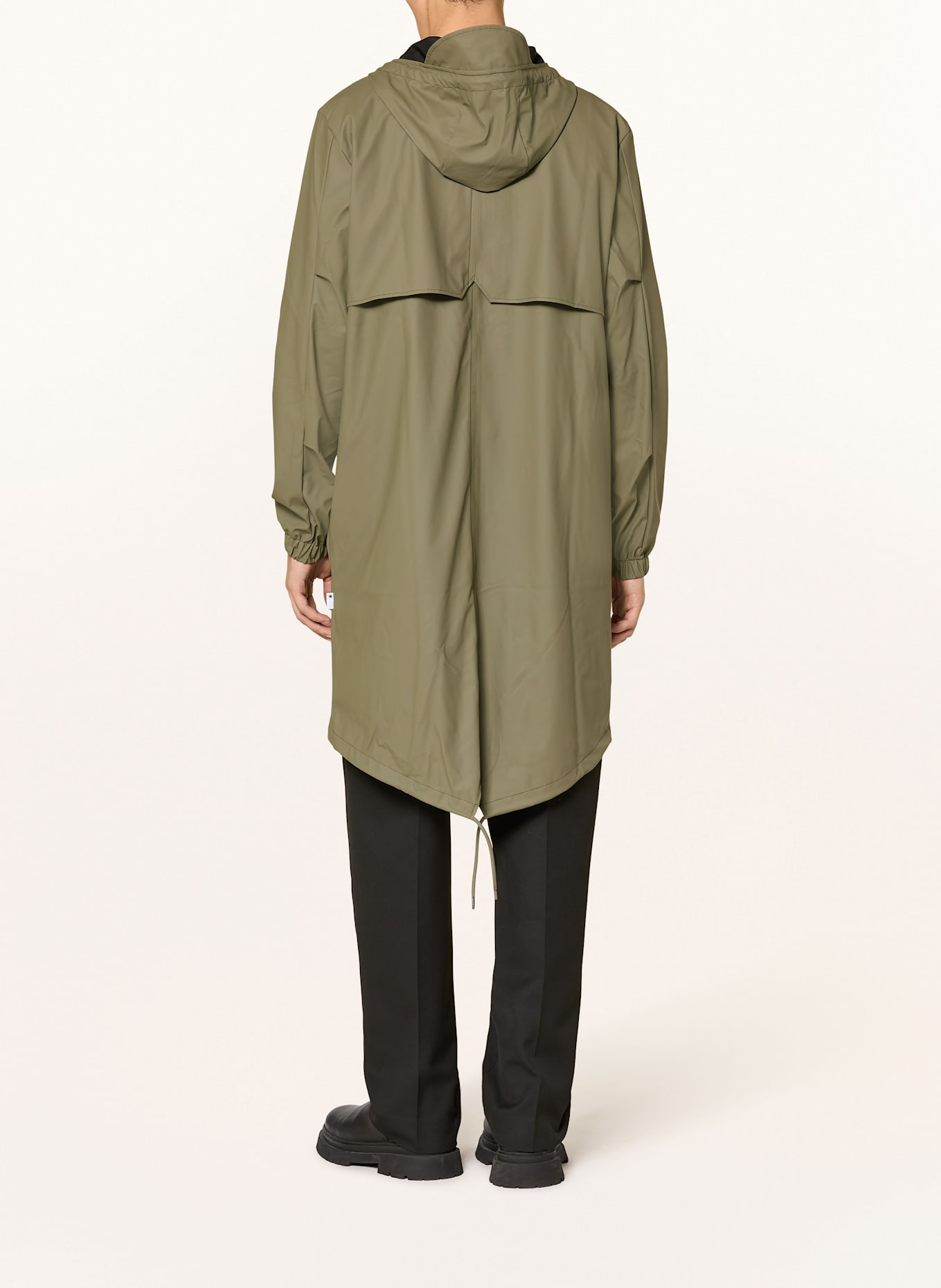 RAINS Rain jacket: DARK GREEN