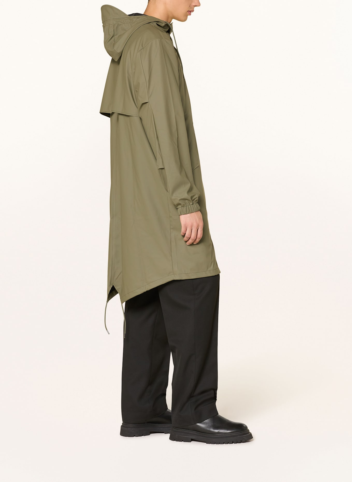 RAINS Rain jacket: DARK GREEN