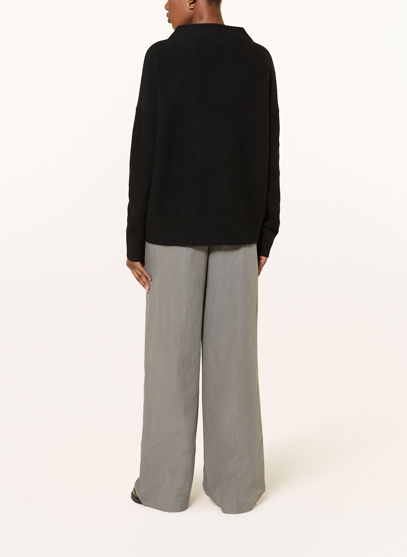 VINCE Cashmere-Pullover: SCHWARZ