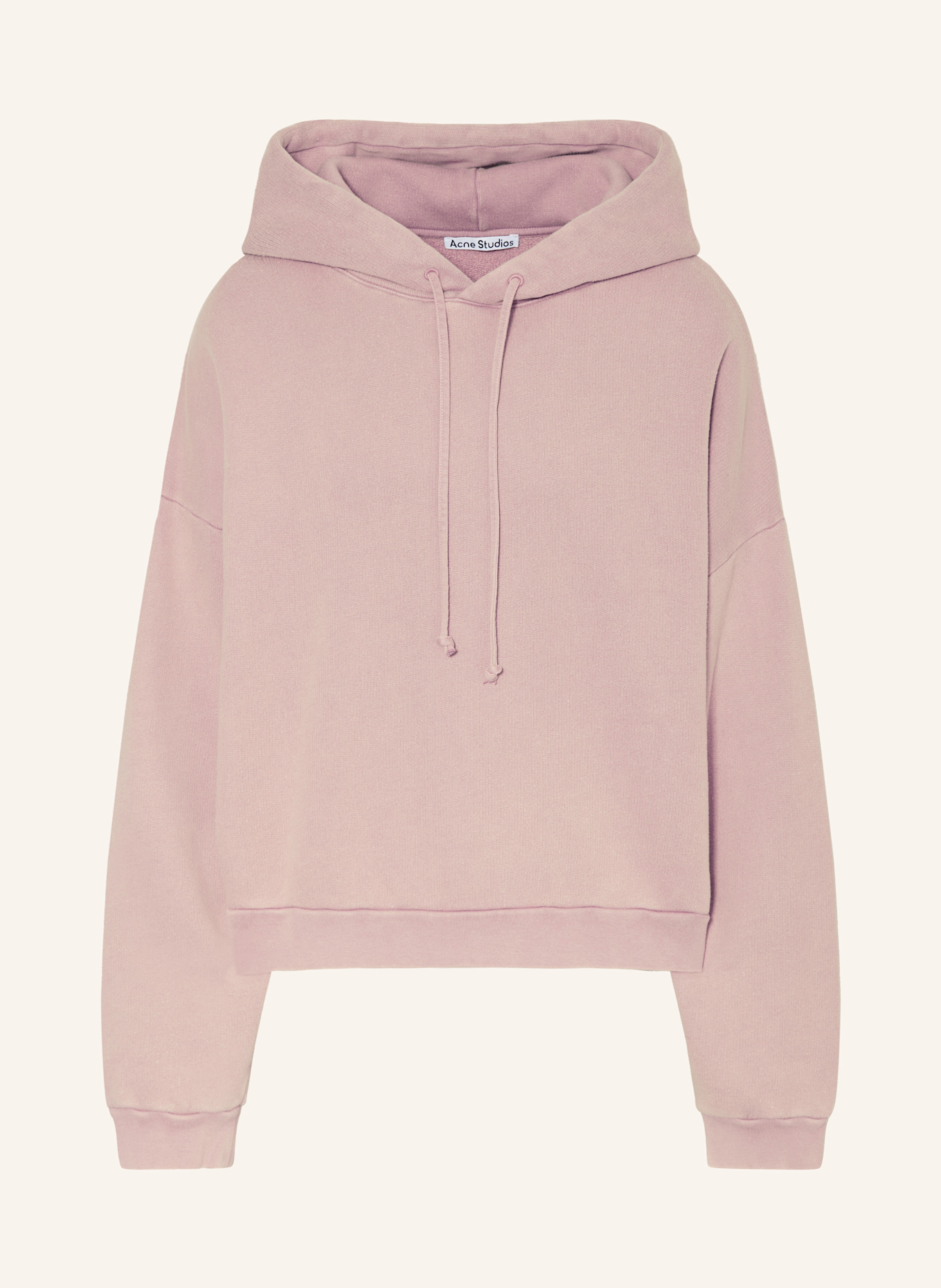 Acne Studios Oświadczenie o Dostępności oversize: BLADORÓŻOWY