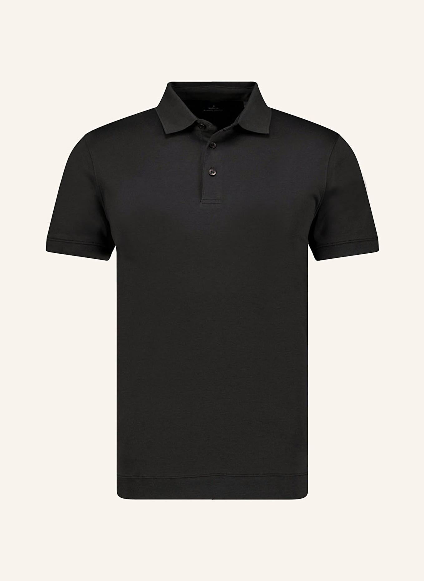 RAGMAN Koszulka polo z dżerseju: CZARNY