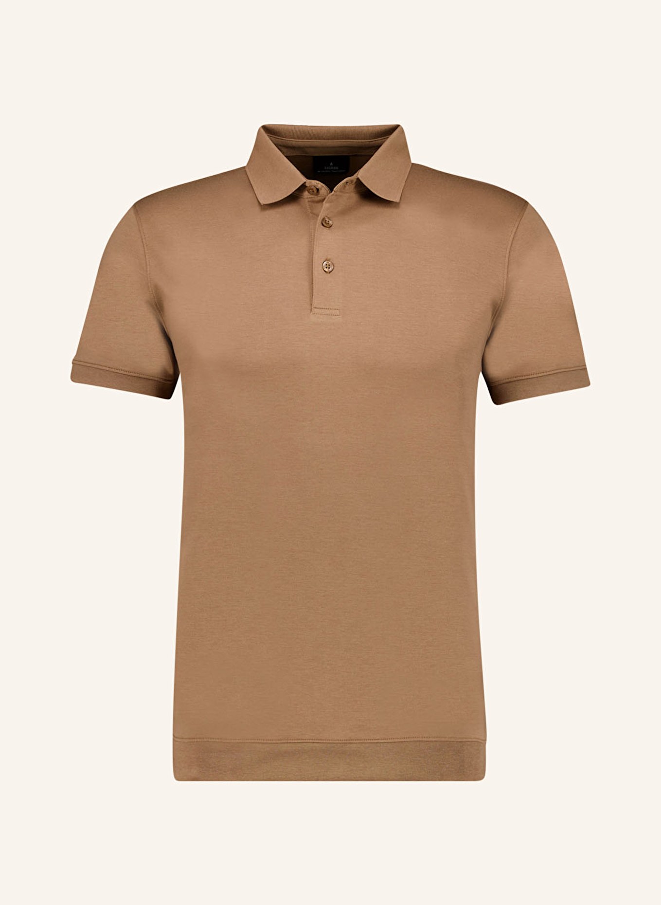 RAGMAN Jersey-Poloshirt: BRAUN