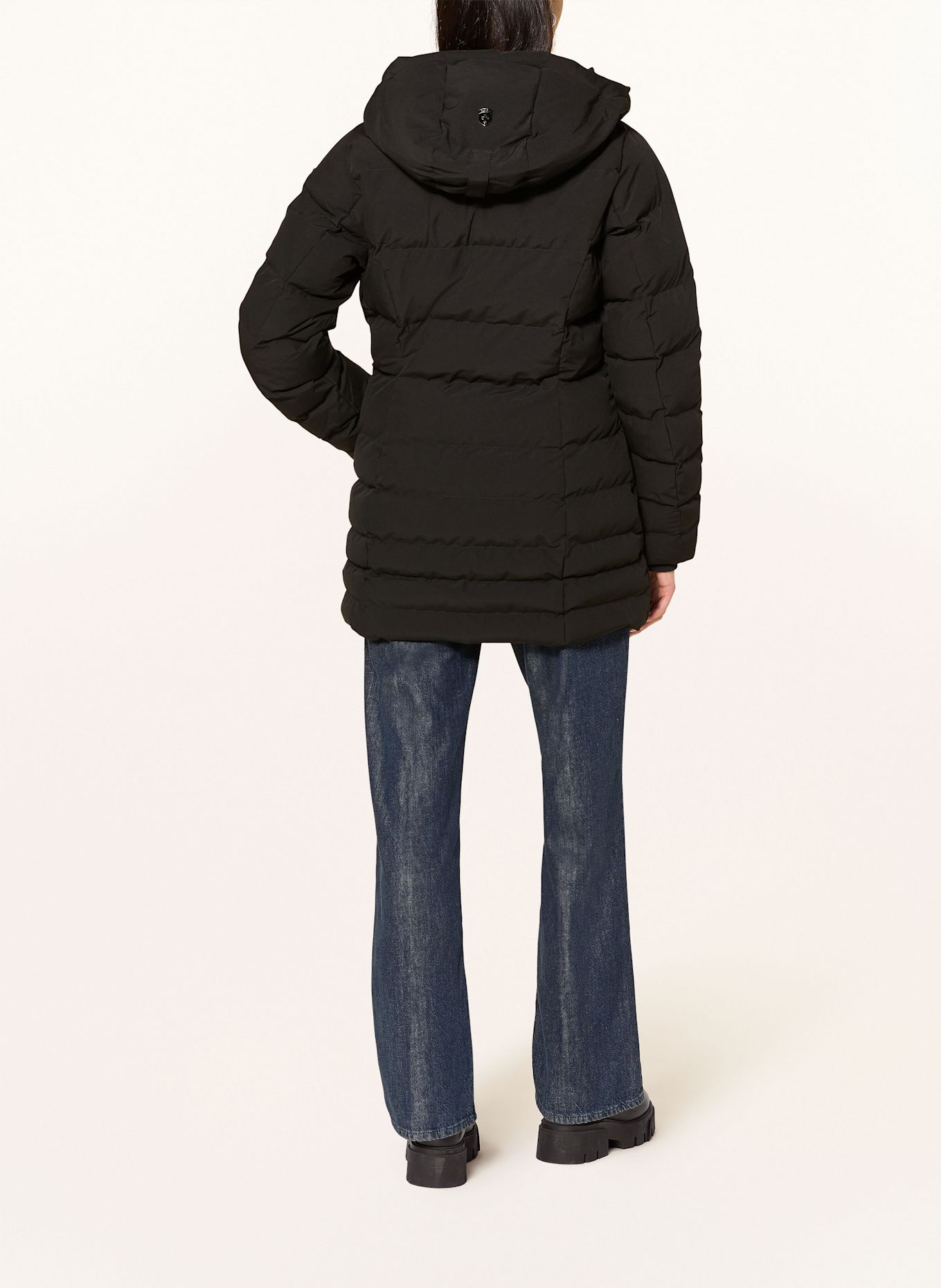 WELLENSTEYN Steppjacke CORDOBA mit DUPONT™ SORONA®-Isolierung: SCHWARZ