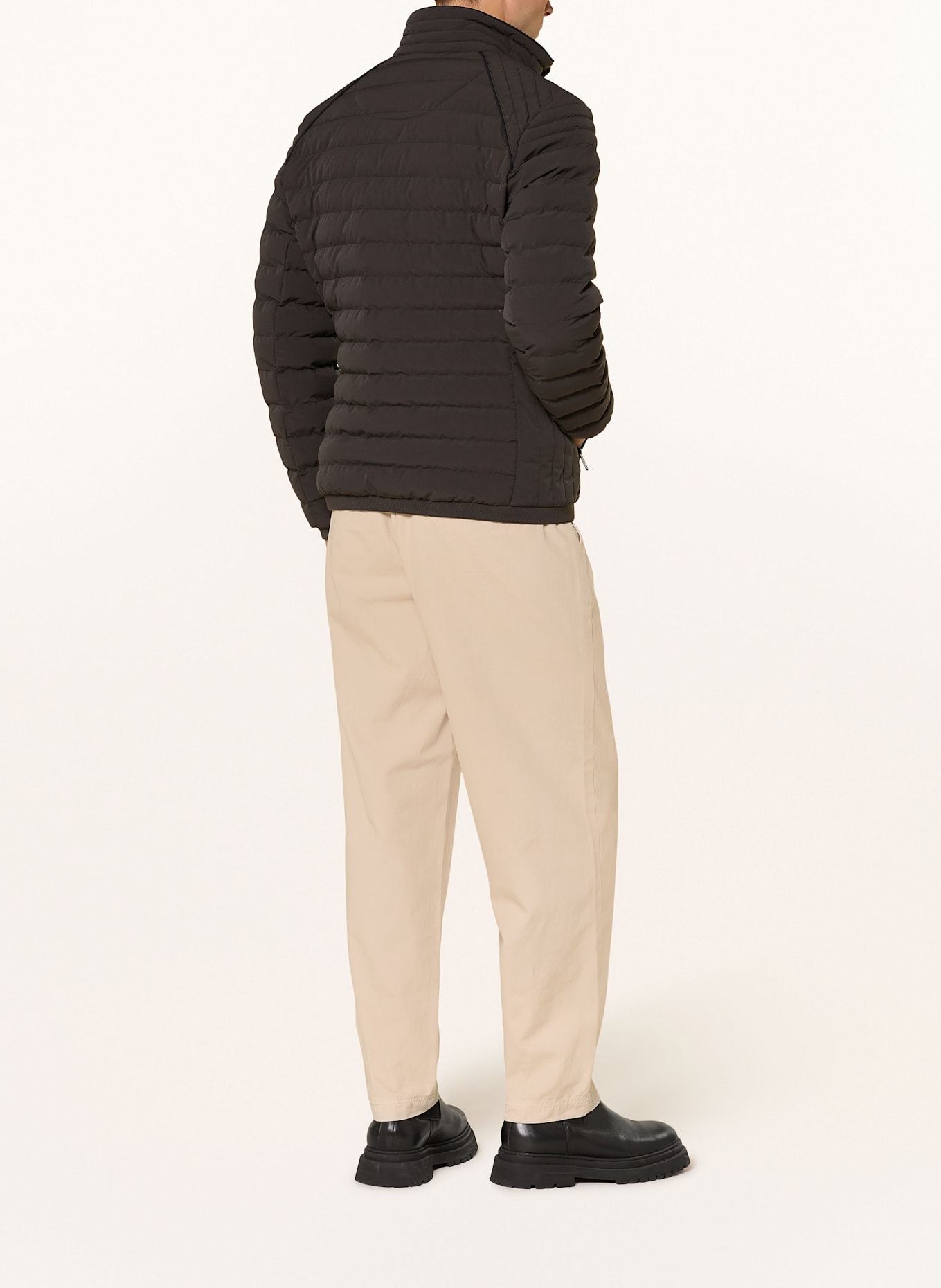 WELLENSTEYN Steppjacke MOLECULE: DUNKELGRAU