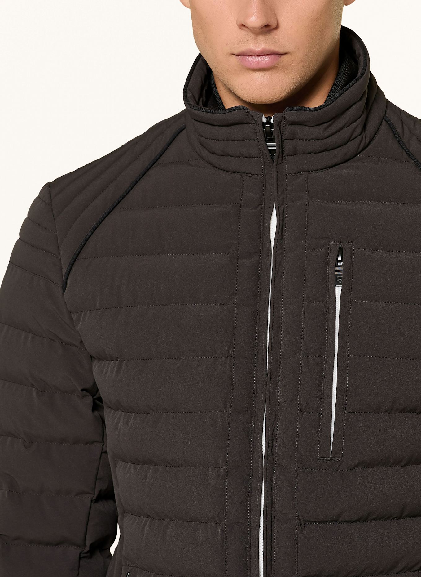 WELLENSTEYN Steppjacke MOLECULE: DUNKELGRAU