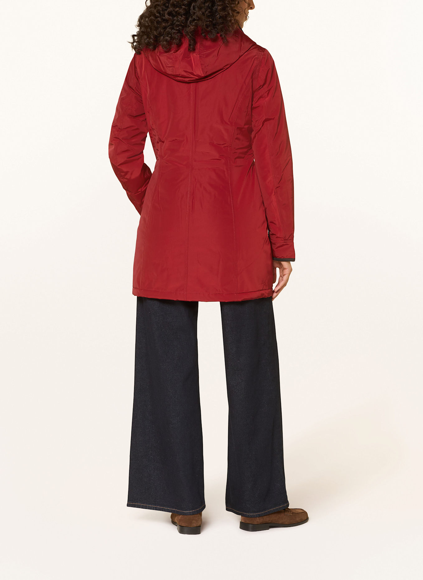 WELLENSTEYN Parka STOCKHOLM: ROUGE FONCÉ