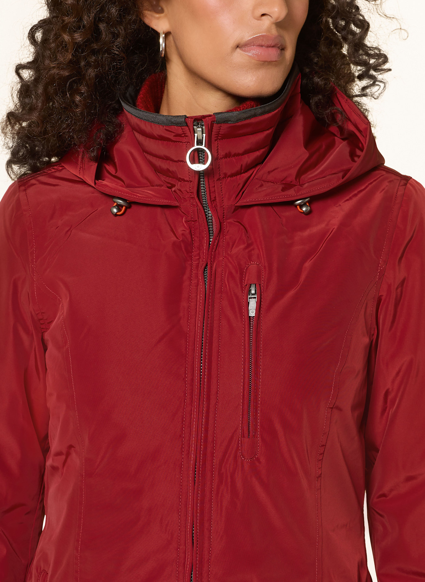 WELLENSTEYN Parka STOCKHOLM: ROUGE FONCÉ