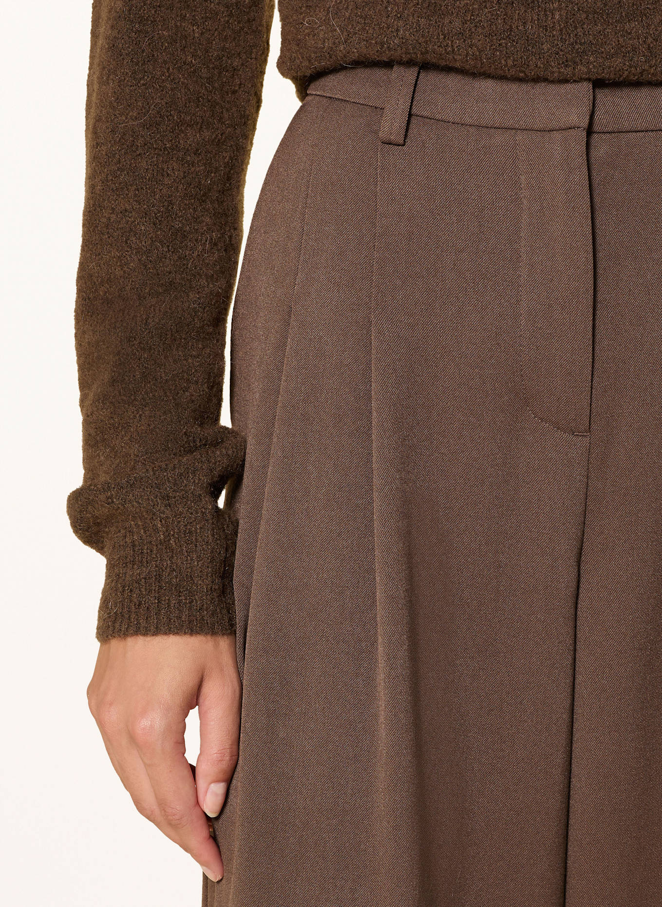 MSCH COPENHAGEN Marlenehose MSCHHENRIKA: DUNKELBRAUN