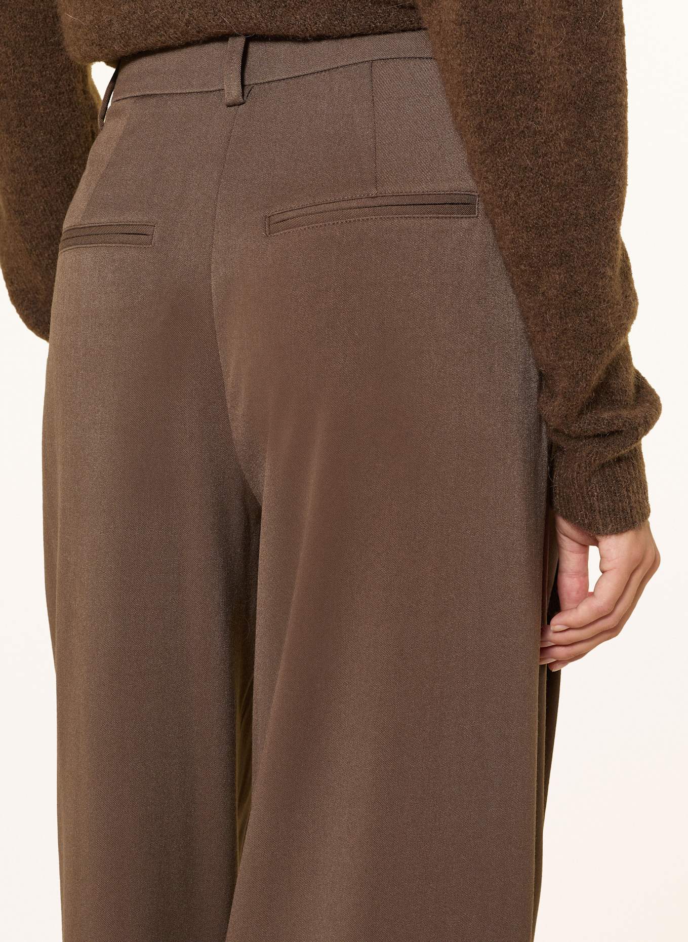 MSCH COPENHAGEN Marlenehose MSCHHENRIKA: DUNKELBRAUN