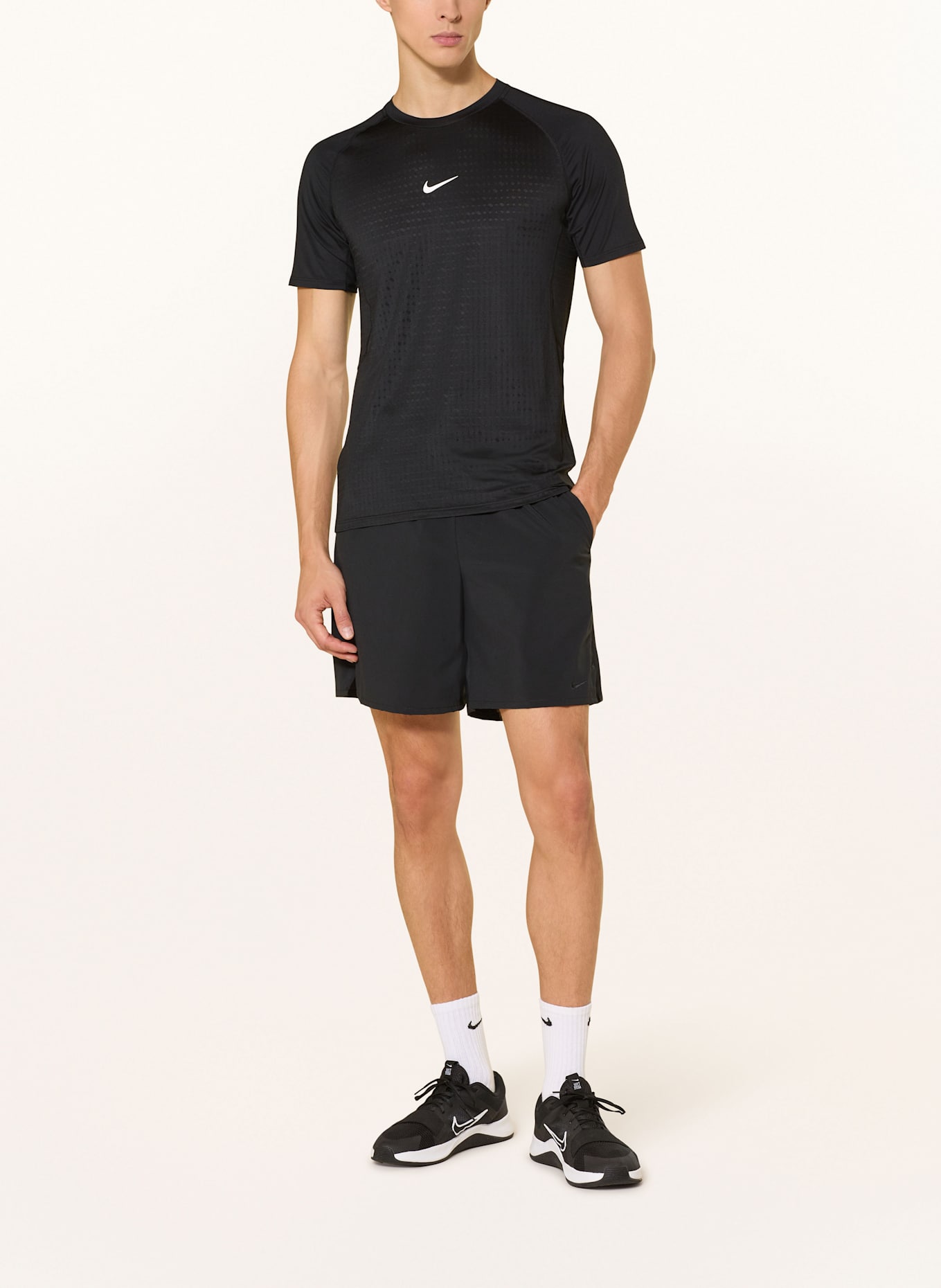 Nike T-shirt NIKE PRO BREATHE: BLACK
