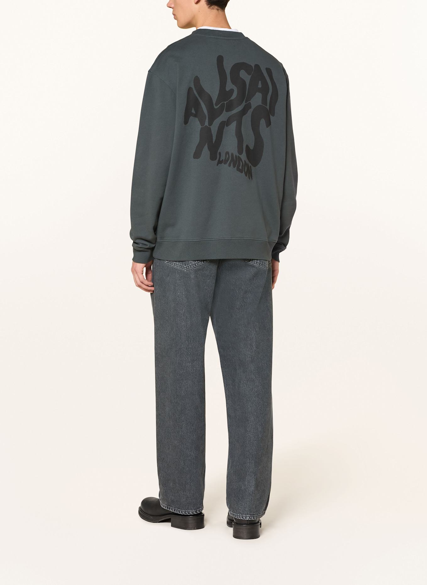 ALLSAINTS Sweatshirt ORLANDO: DUNKELGRAU