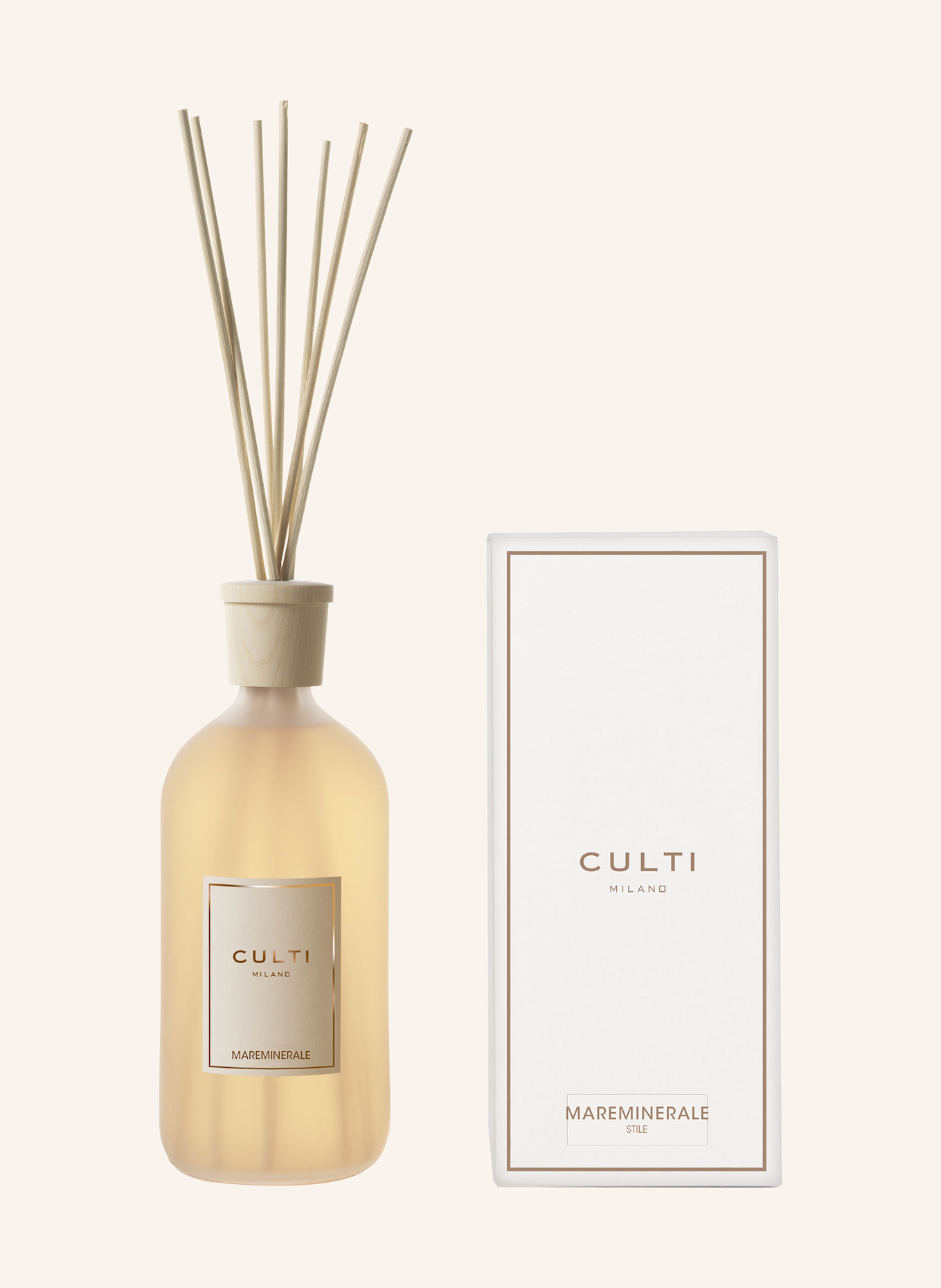 CULTI Pokojová vůně MAREMINERALE: BÍLÁ / KRÉMOVÁ