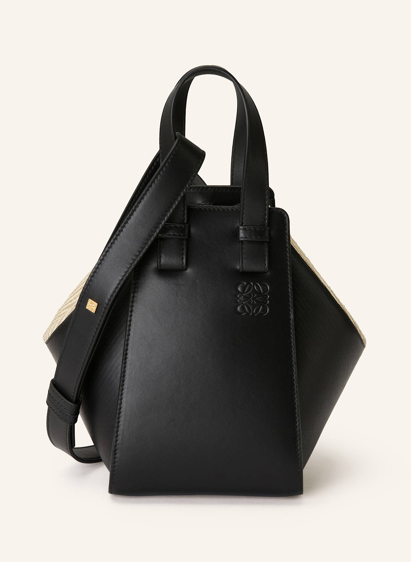LOEWE Umhängetasche HAMMOCK: SCHWARZ