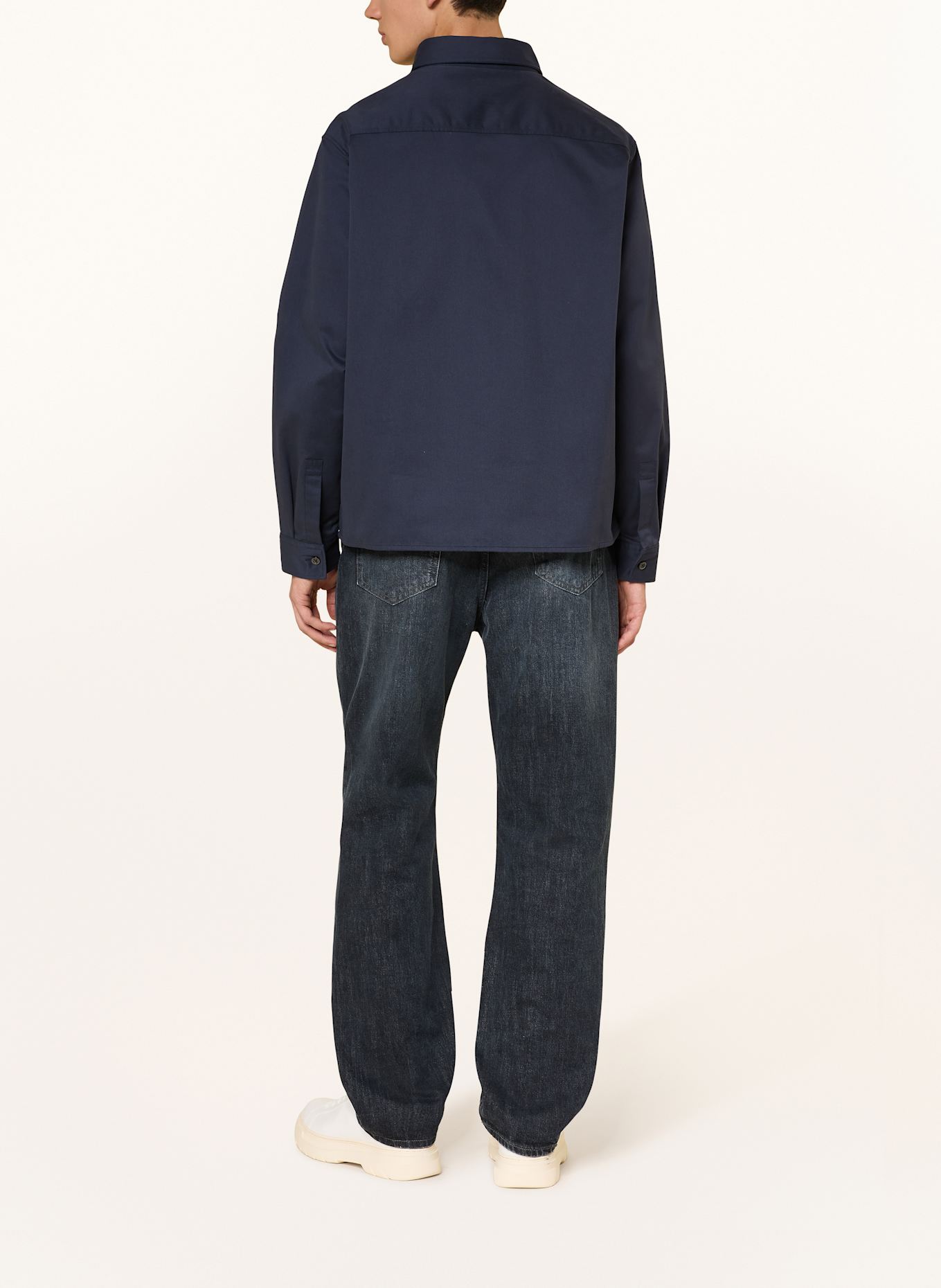 HUGO BLUE Overshirt EKYNONE: DARK BLUE
