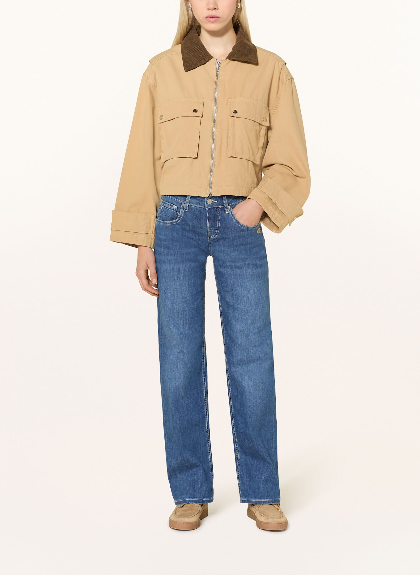 GANG Straight jeans Girl 94RIVER: 7874 slow indigo