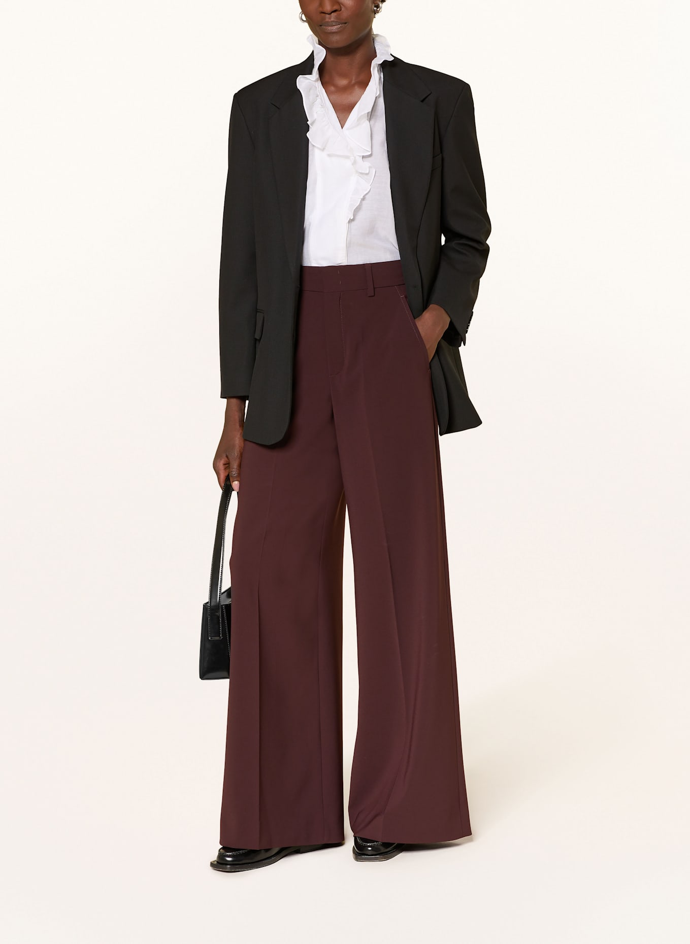 ROSSI Marlenehose IVON: DUNKELROT