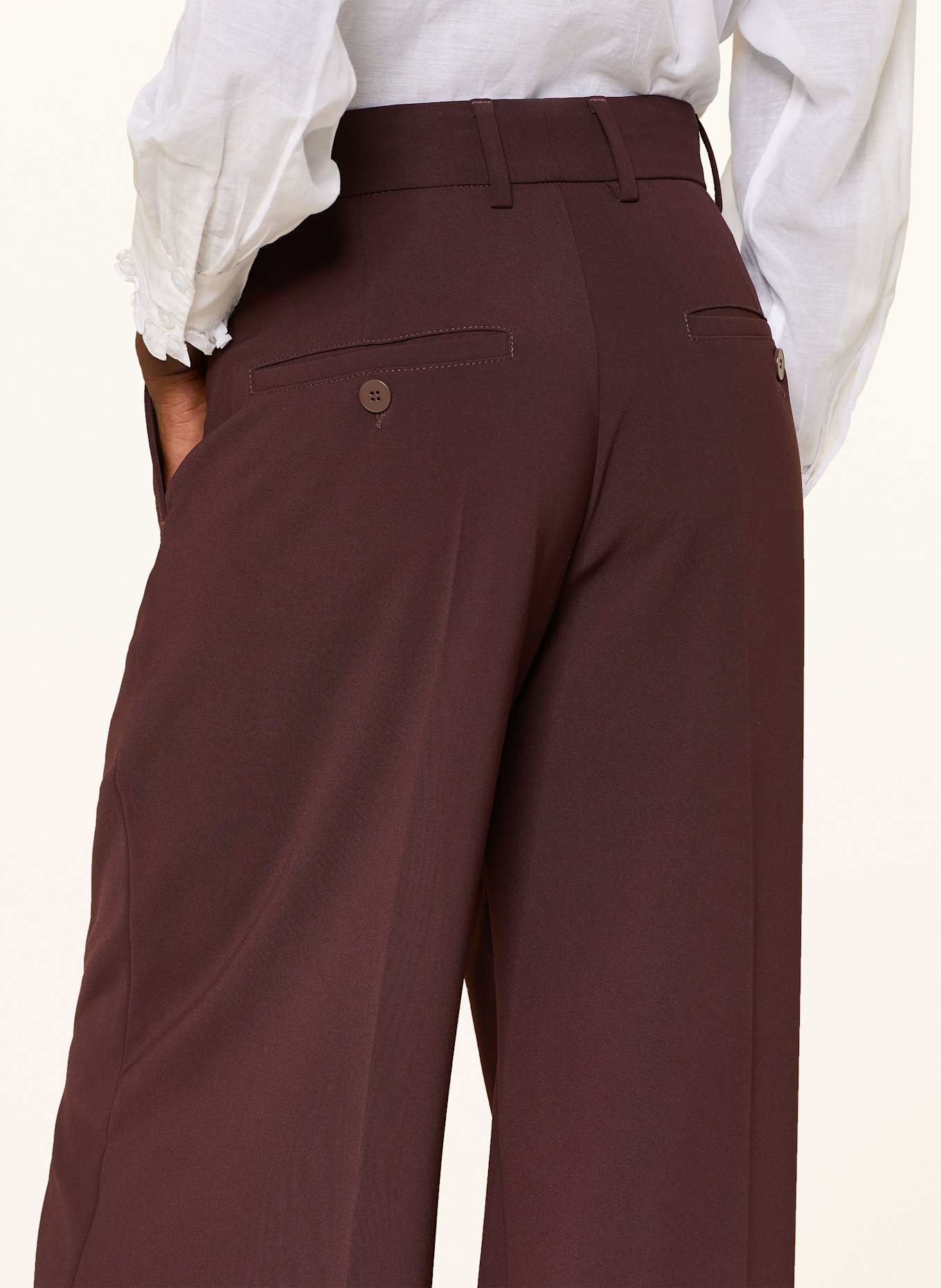 ROSSI Marlenehose IVON: DUNKELROT