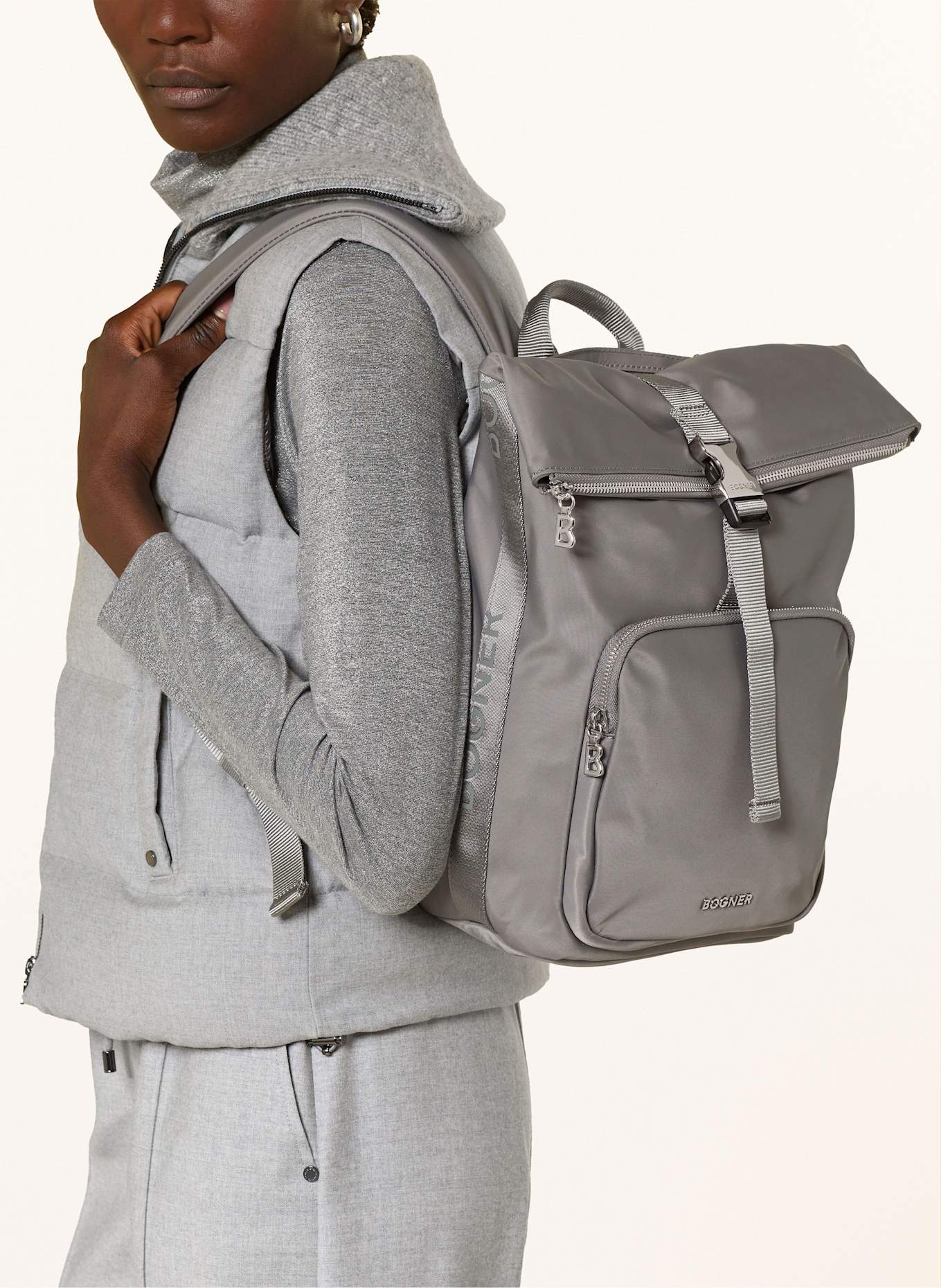 BOGNER Rucksack KLOSTERS EIKE: GRAU