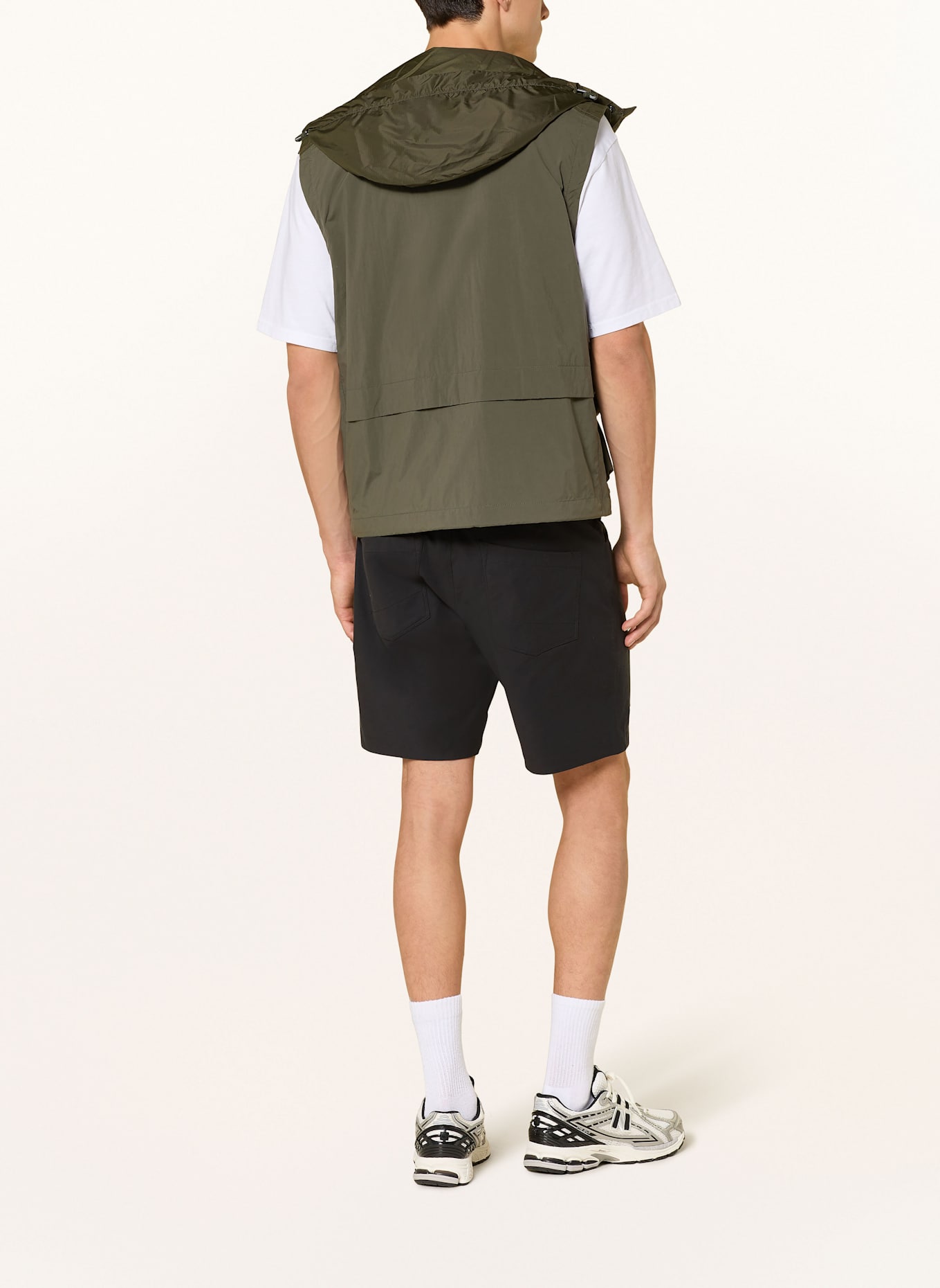 ARC'TERYX KRAGG COTTON trekking shorts: BLACK