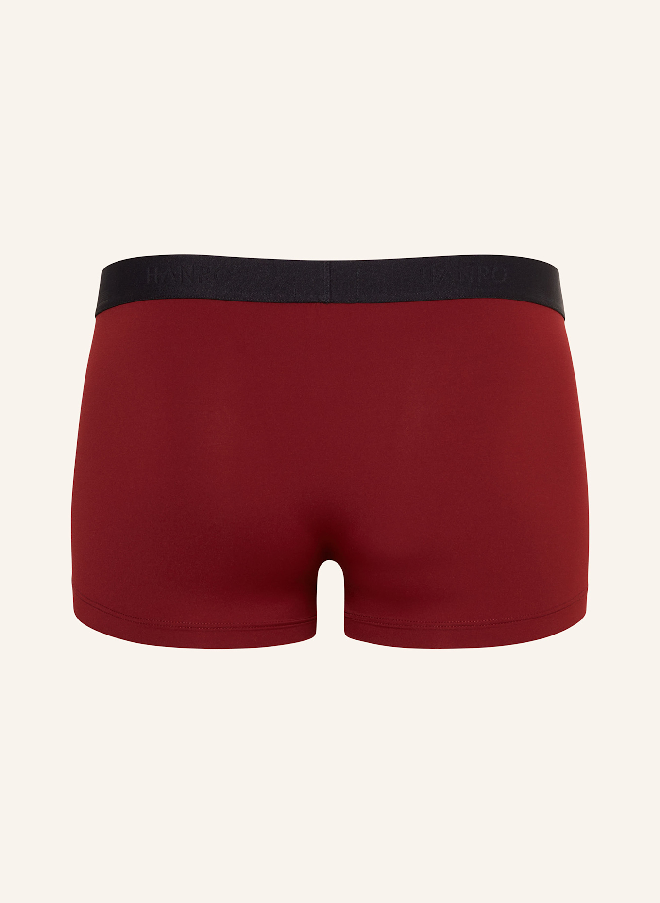 HANRO Boxershorts MICRO TOUCH: DUNKELROT
