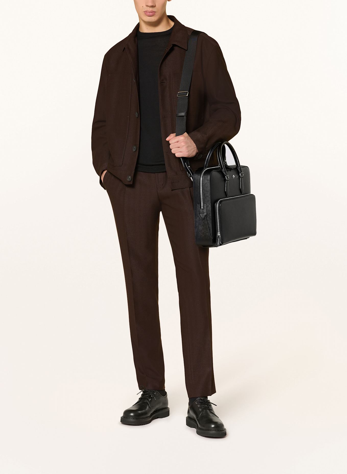 MONTBLANC Laptop-Tasche SARTORIAL: SCHWARZ