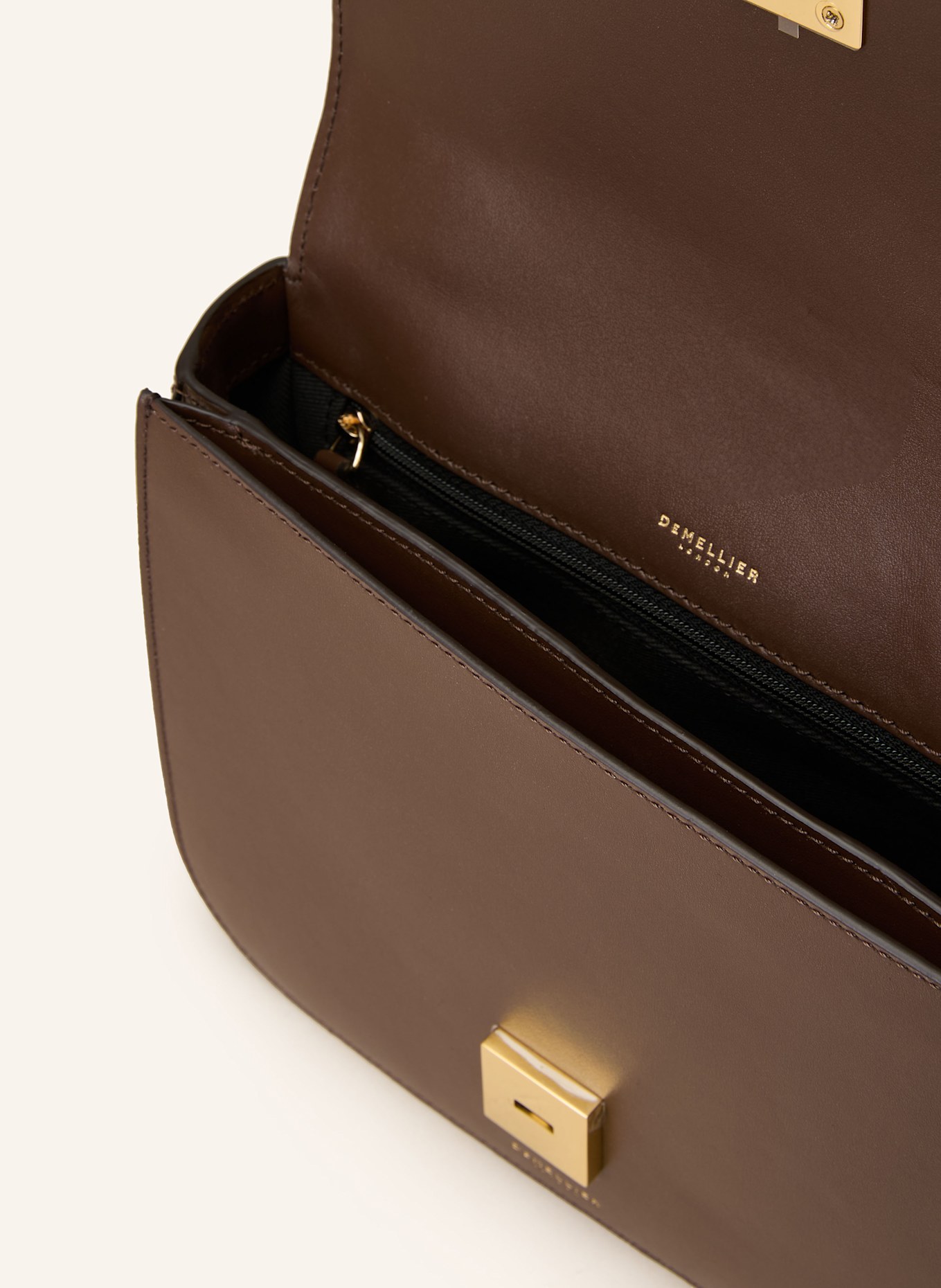 DEMELLIER Umhängetasche VANCOUVER: DUNKELBRAUN