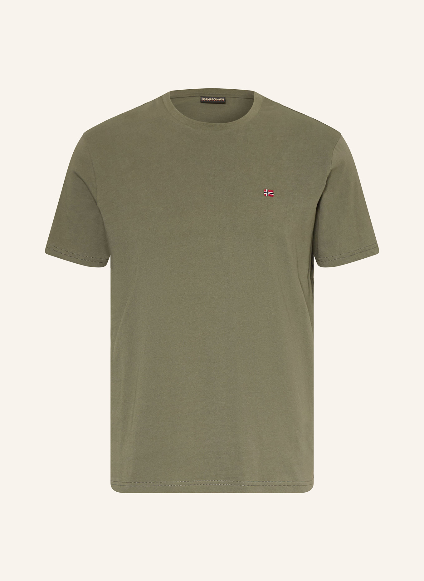 NAPAPIJRI T-shirt SALIS: OLIVE