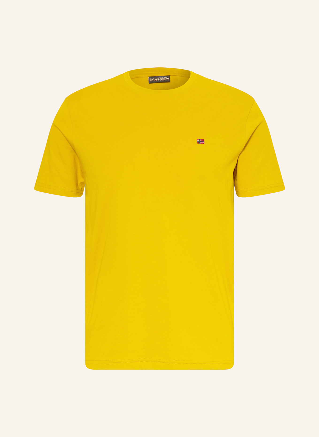 NAPAPIJRI T-shirt SALIS: DARK YELLOW