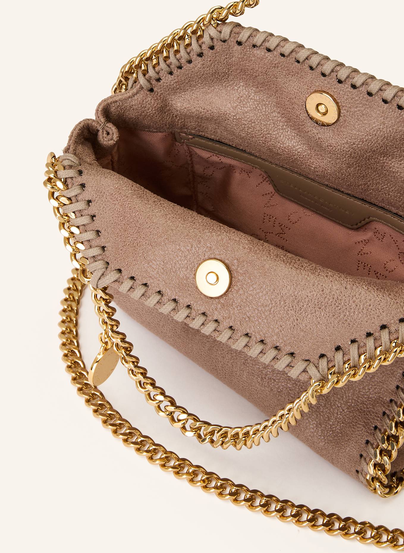 STELLA McCARTNEY Sac à bandoulière FALABELLA: MARRON CLAIR