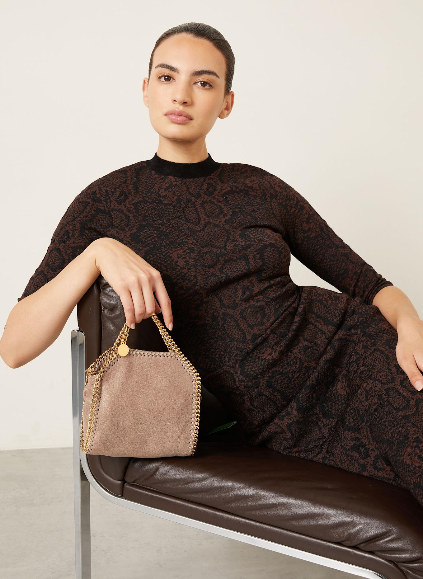 STELLA McCARTNEY Sac à bandoulière FALABELLA: MARRON CLAIR