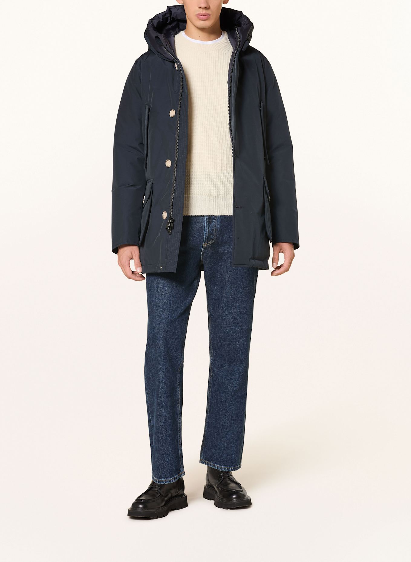 WOOLRICH Daunenparka ARCTIC: DUNKELBLAU