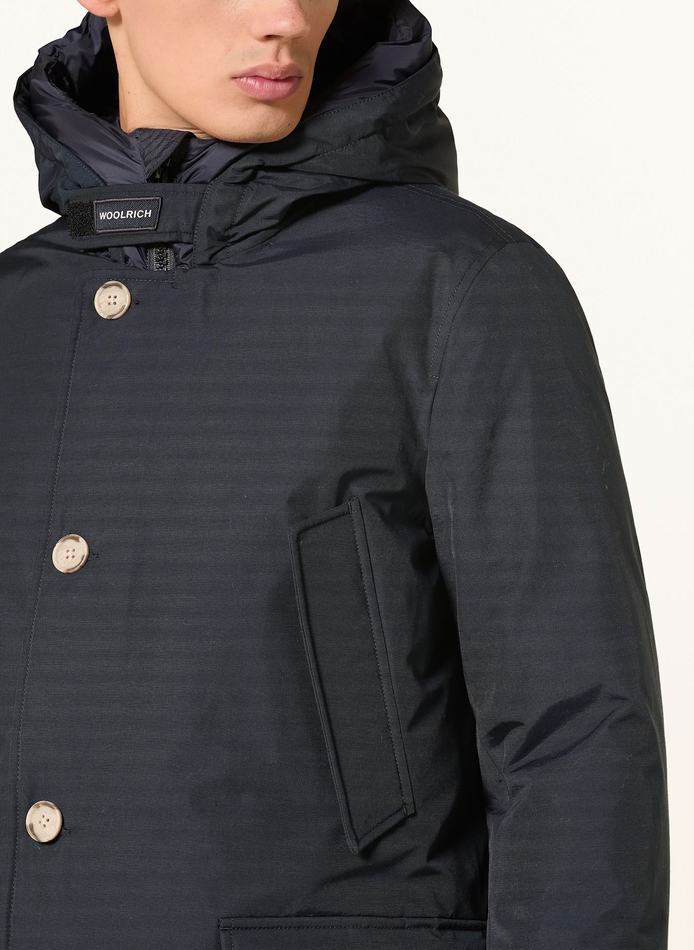 WOOLRICH Daunenparka ARCTIC: DUNKELBLAU