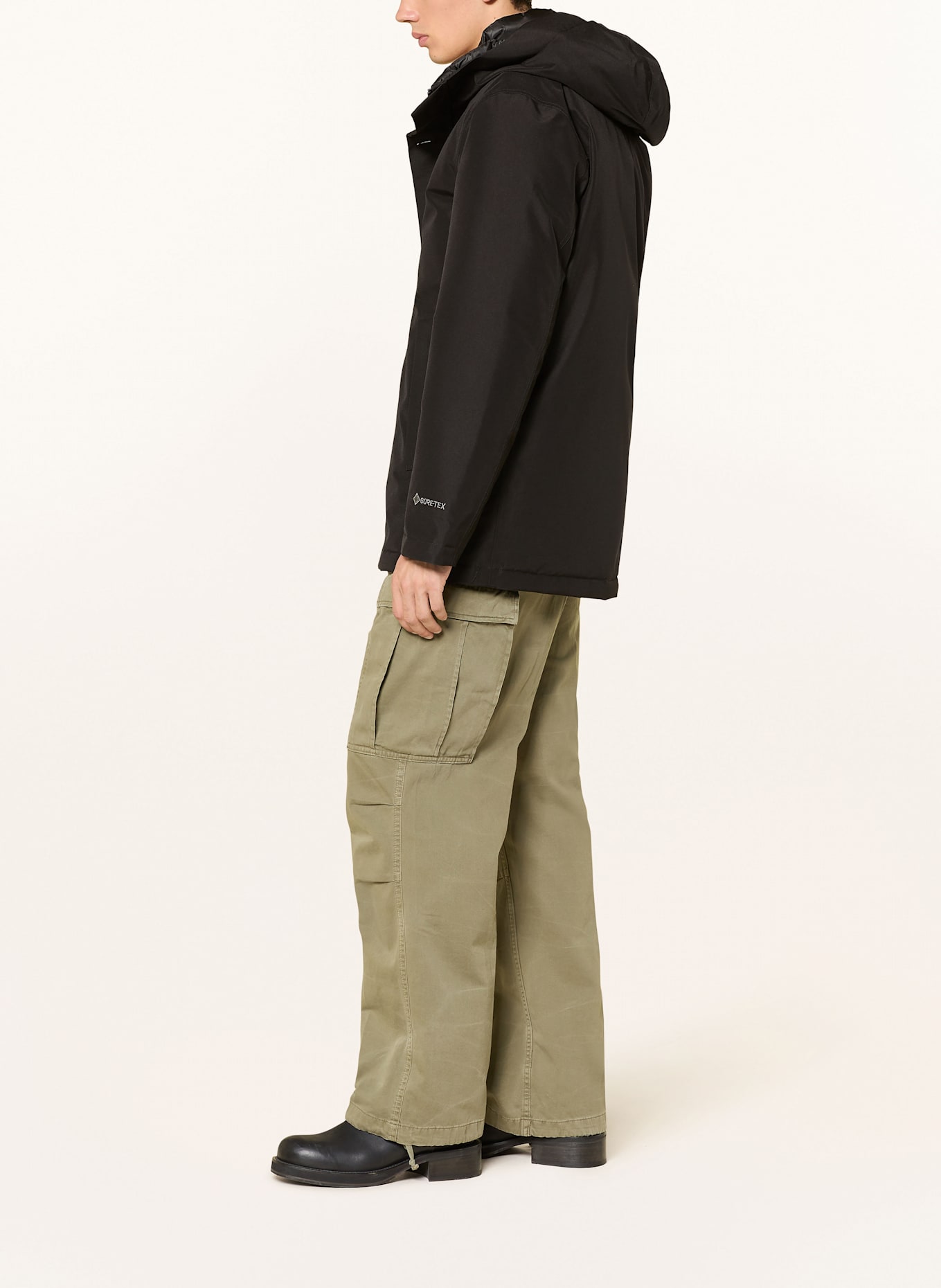 WOOLRICH Daunenparka: SCHWARZ