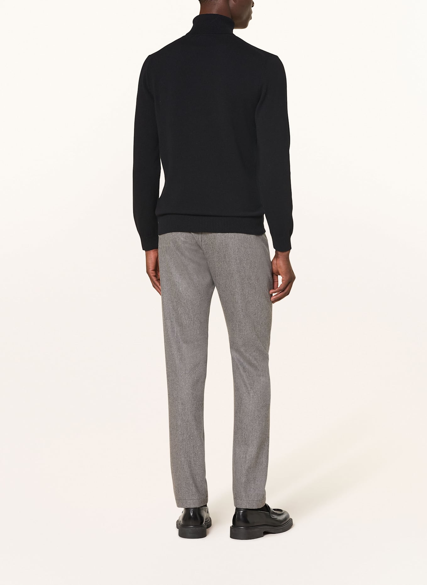 DANIELE FIESOLI Rollkragenpullover aus Cashmere: SCHWARZ