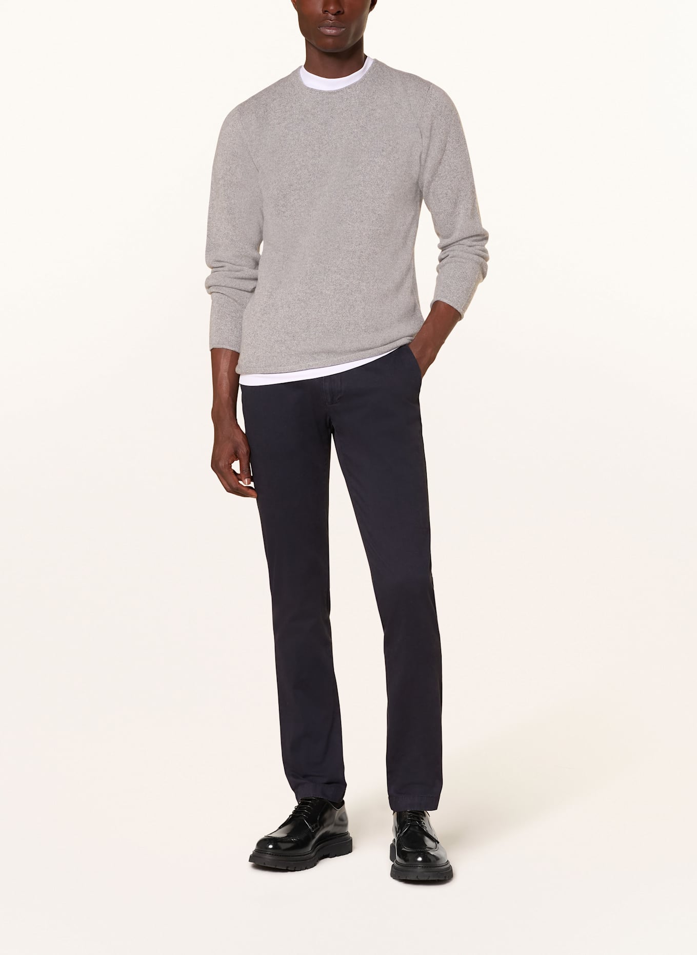 DANIELE FIESOLI Cashmere-Pullover: GRAU