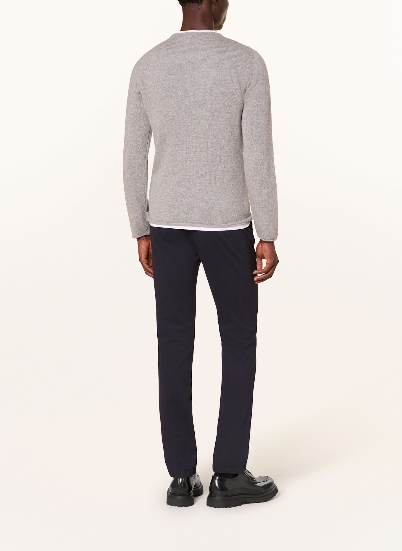 DANIELE FIESOLI Cashmere-Pullover: GRAU