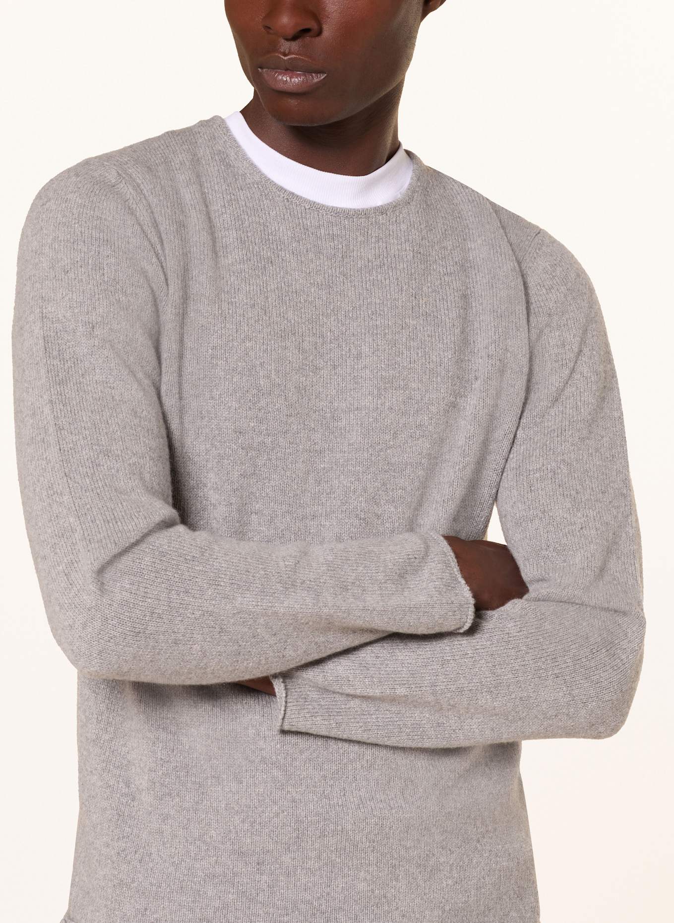 DANIELE FIESOLI Cashmere-Pullover: GRAU