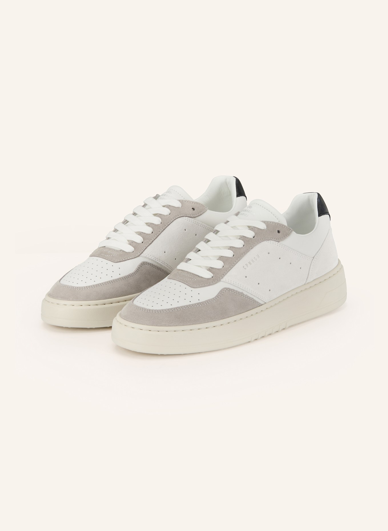 COPENHAGEN Sneakers CPH1M: WHITE/ GRAY/ CREAM